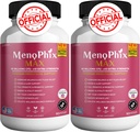 MenoPhix Max Premium Menopause Support Supplement, 40 milyar CFU, Ekstra Kuvvet, 180 Capsules (2)