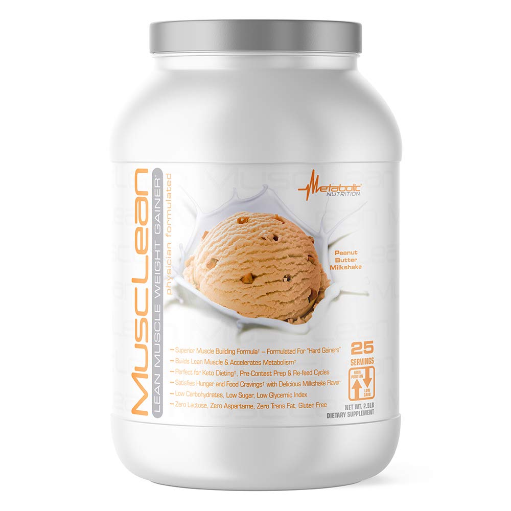 Metabolik Beslenme - Kasan - Sütshake, Whey Yüksek Protein Meal Emekli, Bakım Beslenme, Low Carb, Keto Diyet, Digestive Enzymes, Peanut Butter, 2.5 Pound (25 ser)