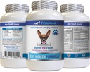 Köpekler Göz Vitaminleri - Köpekler Göz Sağlığı Formula - Gelişmiş Göz Destek Kompleksi - VETS Önerilen - Köpek Lutein - 1 Şişe (60 Tablet)