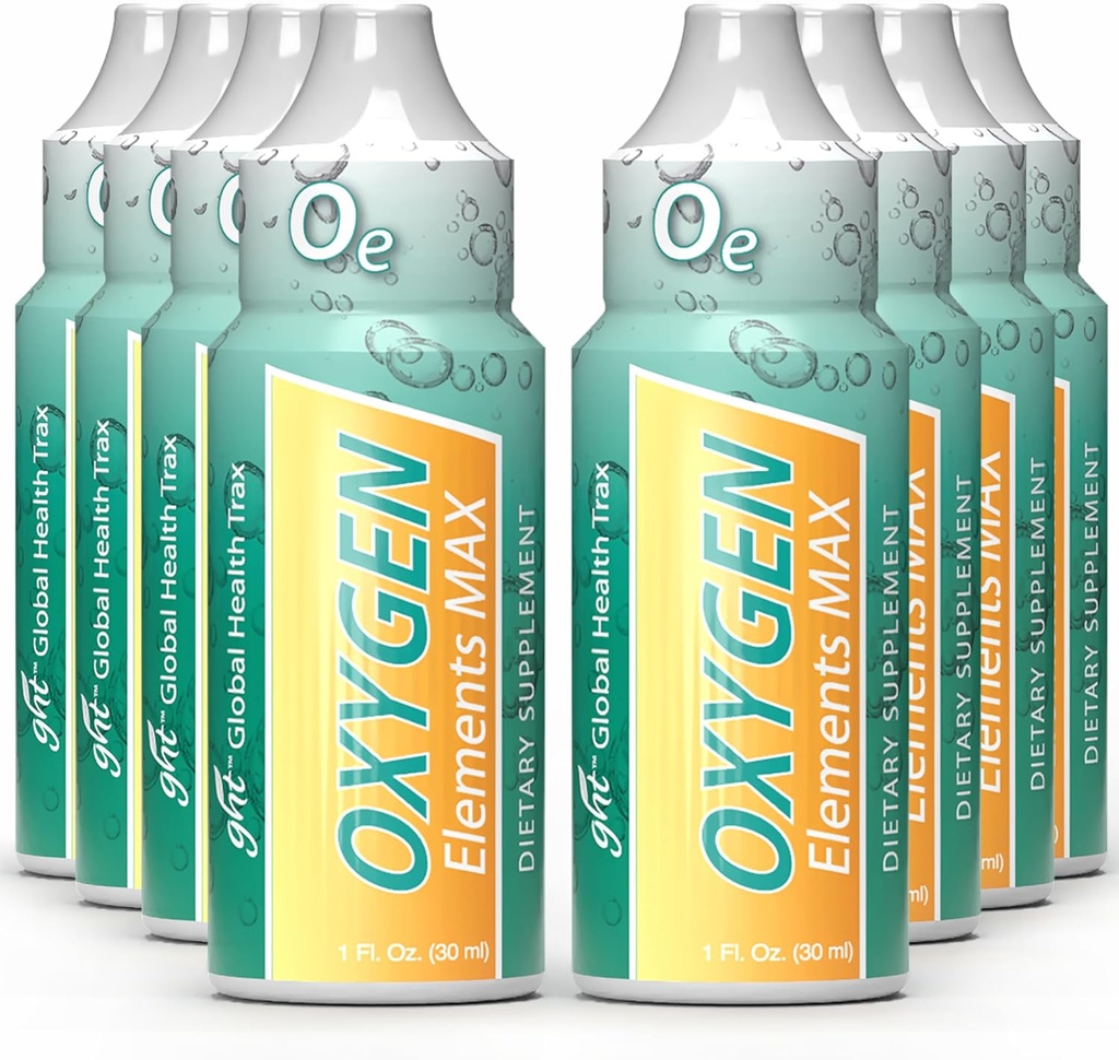 GHT - 1 Ounce Şişe, Portatif Supplement - Bolster Endurance ve Stamina, Cleanse Hücreleri (8 Paket)