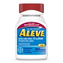 Aleve Gelcaps Easy Open Arthritis Cap, Naproxen sodyum, Arthritis Pain için ilaçlar, 160 Kont