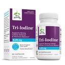 Terry Doğal Tri-Iodine - Tiroid Sağlığını Destekleyin - Moleküler Iodine'nin Kelp'ten Moleküler Iodine ve sodyum Iodide - Beyin & Enerji Desteği - 6.25 mg, 90 Capsules