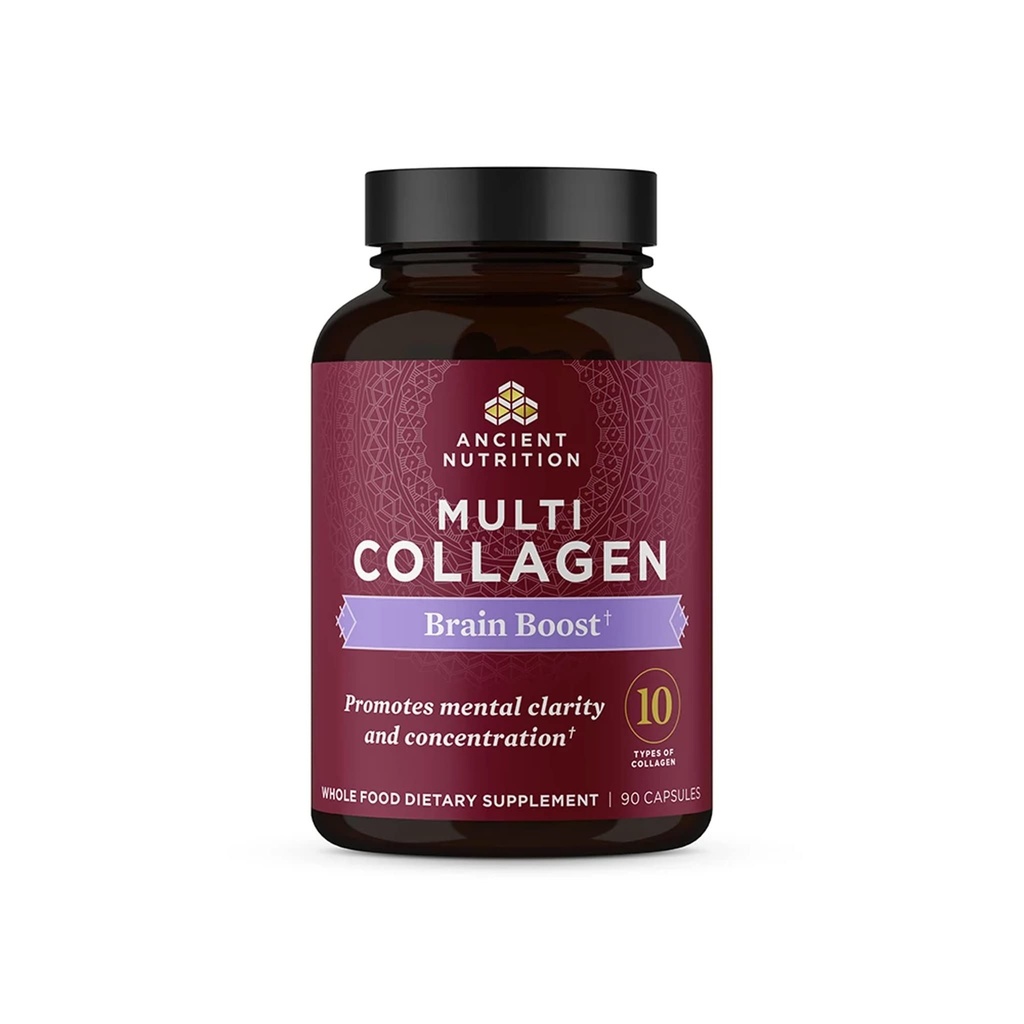 Eski Beslenme Kolajı Protein Beyin Boost, Kolajn Protein Capsules Beyin Tamamını Azaltıtmış Ortak Discomfort, Sağlıklı Skin ve Nails, 90 cttt