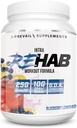 Rehab High Performance Intraworkout Formula 10g BCAA & EAA – Carb10 | Gelişmiş Kurtarma ve Hydration | Keto Friendly | 25 Hizmet (Maviberry Lemonade, 25 Hizmet)
