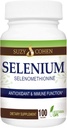 Suzy Cohen Selenium Supplement 200 mcg, Sağlıklı Kalp, Immune Sistemi, Tiroidi, Prostrate Function, Yeast Free Chelated Tummy Friendly Reese, Highly Bio available, 100 Veg Capsule