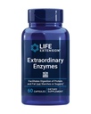 Life Extension Extraordinary Enzymes, Digestive Health Support, Nutrient Abors, Digestive enzimler, Non-GMO, 60 Capsules