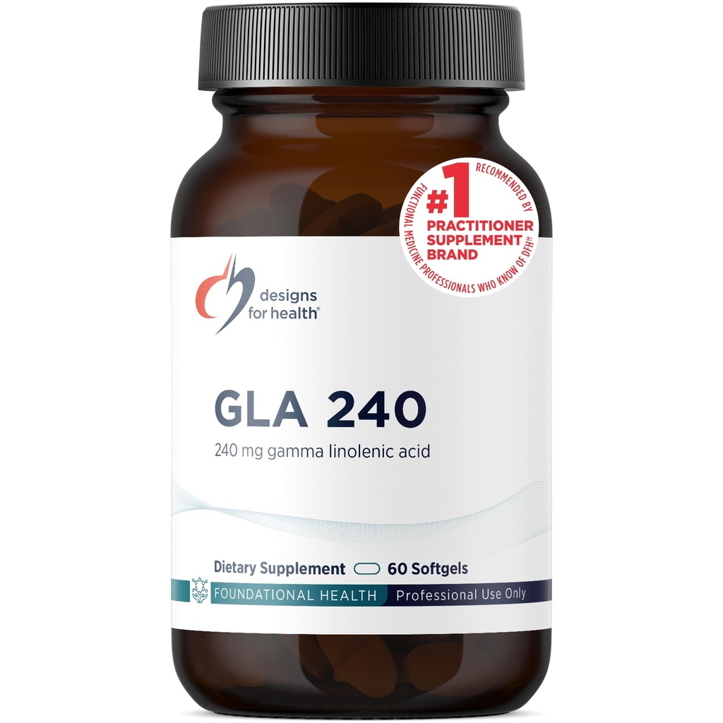 Sağlık GLA Softgels için tasarımlar - Borage Oil Pills, Borage Seed'den 240 mg Gamma Linolenic Asit - Non-GMO Supplement, Kadınlar için Sağlıklı Cilt + Hormonal Denge (60 Softgels)