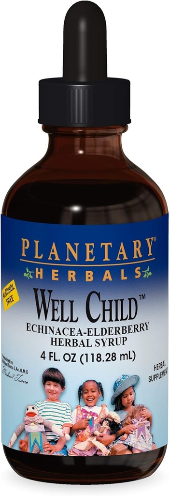 Gezegensel Herbals Echinacea-Elderberry Syrup, 4 fl oz (128.28 ml)