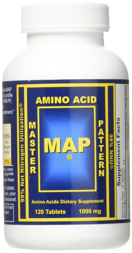 Map 2 X Master Amino Asit Desen 1000 mg Kas Building