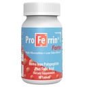 Proferrin Forte-12mg yüksek Absorbing Heme Iron Polypeptide. Gut. 90 Tabletler. 1 mg of Folic Acid to help in red Blood Cell Production. Kahve, kalsiyum veya PPI'nin etkilenmemesi.