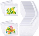 Nuanchu 36 Pieces Pill Pouches Çantaları Reusable Surfaceed Pill Baggies Clear Plastik Self Sal Travel Medicine Organizer Storage with Slide Lock for Medicine and Small Small Small Bags Pill Pouches Çanta Set Reusable Surfaceed Pill Baggies Clear Plastik Self Sal Travel Medicine Organizer Storage with Slide Lock for Medicine and Small