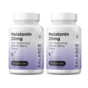 Melatonin 20 mg Fast Dissolve Tabletleri - Yüksek Potency, Fast Acting, Natural Sleep Support - Sleep Aids for Yetişkinler - Non-Groggy, Drug-Free Formula - 120 Uyku Pills - 2 Paket
