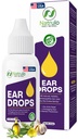 Saç Enfeksiyonu için Doğal Kulaklar - Yetişkinler, Çocuklar, Bebek ve Evcil hayvanlar için Evopatik Kulaklar - Kanat Kulakları Aches, Mayomer's Ear, & Loosens Wax – Kids Safe Ear Health Made in USA