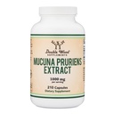 Mucuna Pruriens Extract Capsules - Dopamine Boosting Supplement - 210 Count, 1000 mg Per Service,% 20 (To Velvet Bean) (In Mood and Motivasyon Support) Üçüncü Parti Çift Wood Tarafından Test Edildi