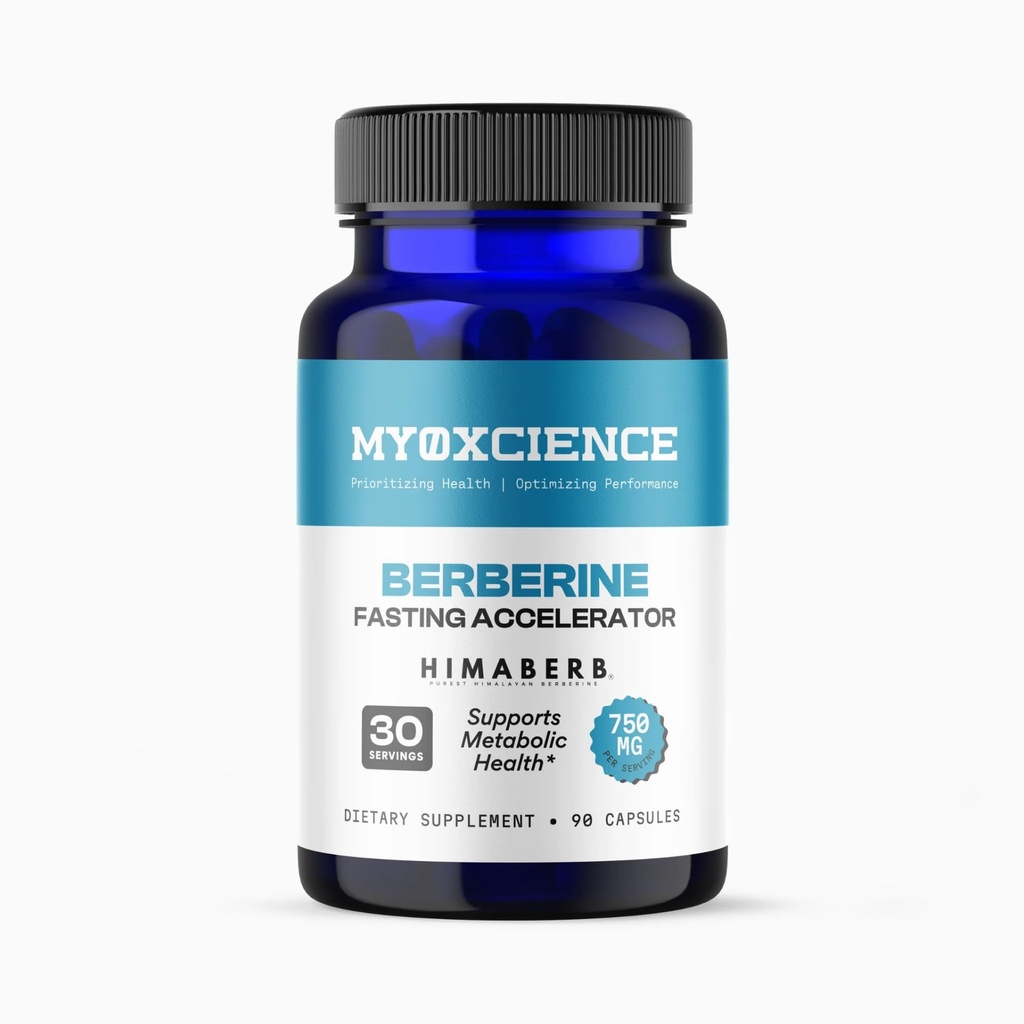 MYOXCIENCE Berberine Hızlı Hızlandırıcı | Oaberb Berberine HCL ile ALA (Alpha Lipoic Acid) ve Biotin (90 Capsules)