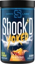 Şok'D Yoked High Stim Pre-Workout – Caffeine, Taurine, Citrulline Malate, Agmatine, Betaine Anhidrus-High Energy & Powerful Muscle Pumps-Nitric Oksit-Flex on the Beach (30 hizmet)