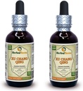 Xu Chang Qing, Paniculate Swallowwort (Cynanchum Paniculatum) Tincture, kıl Köklü (Brand Name: HerbalTerra, Proudly Made in USA) 2x2 fl.oz (2x60 ml)