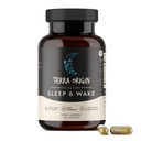 TERRA ORIGIN Sağlıklı Uyku ve Uyan | Doğal Uyku Yardımı Yetişkinler için Tamamlandı | Restful ve Awake Yenilendi | GABA, L-Tryptophan, Melatonin, Chamomile, Valerian, PassionFlower | 60 Capsules