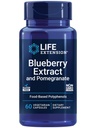 Life Extension Blueberry Extract and Pomegranate, artal Health Support, antioksidan Savunma, Gluten-Free, Non-GMO, Vegetarian, 60 Vegetarian Capsules