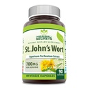 Herbal Sırları St. John's Wort 700 Mg | Vegetarian Capsules Supplement | Non-GMO | Gluten-Free | Made in USA (1 Pack | 180) Count