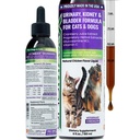 Cat & Dog Urinary Tract Treatment, Bladder & Kidney Köpekler ve Kediler için Destek, Sıvı Cranberry & Glucosamine, Tavuk Flavor, 6 oz Şişe, 1 Paket