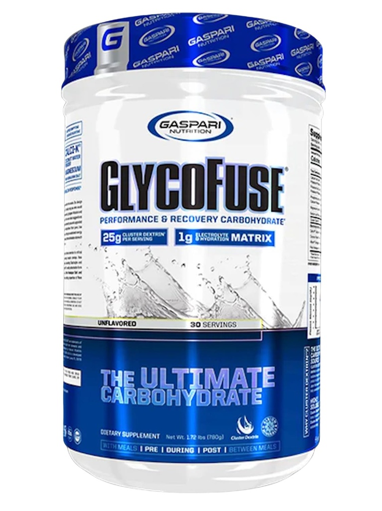 Gaspari Beslenme Glycofuse: Performans ve Kurtarma Carbohidrat, 25g Cluster Dextrin ve 1g Electrolyte ve Hydration Matrix (30 hizmet, Unflavored)