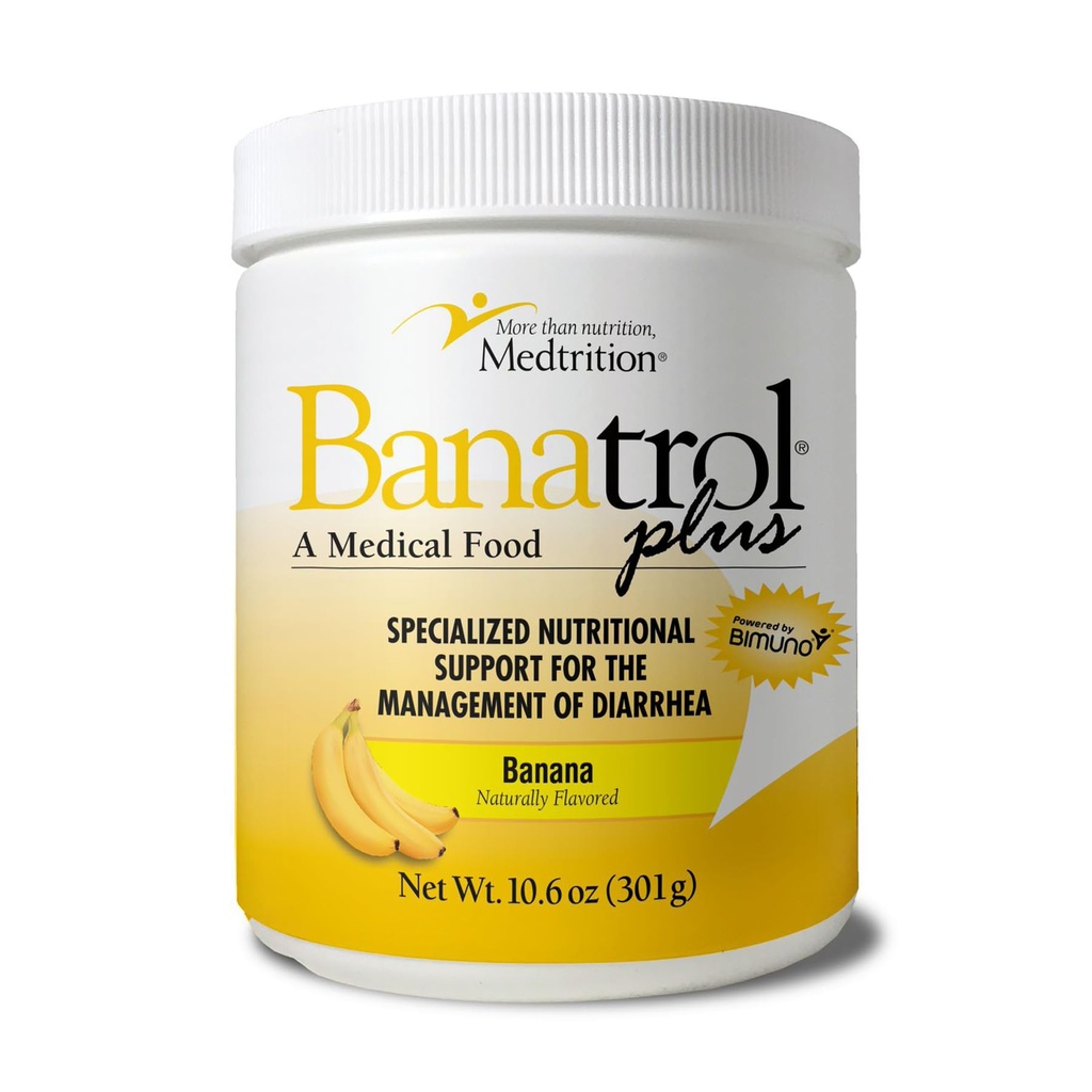 Banatrol® Natural Anti-Diarrheal with Prebiyotiks, Relief from Kronik Diarrhea, IBS, Recurring Diarrhea, Klinik olarak Desteklenen Tıbbi Gıda, Non-Constipating, 28 Hizmetler (Dana)