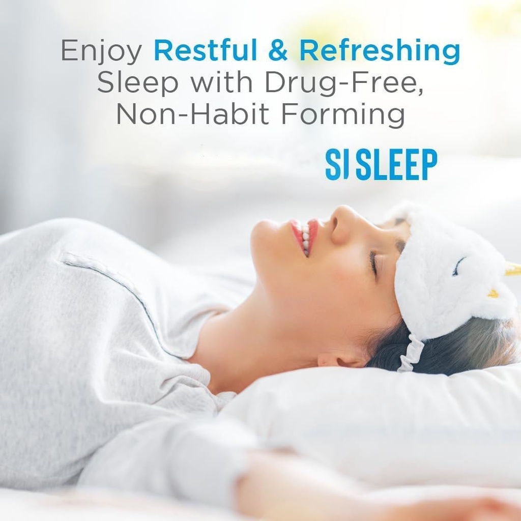 Sleep Well Sleep Aid Supplement, Melatonin, Afrika Potato Ekstraksiyonu, Body Relax'e yardım edin ve Fall Asleep Hızlı 60 Adet (2)
