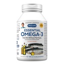 ANDREW LESSMAN Essential Omega-3 Orange - 180 Softgels - Ultra-Pure, High Potency Omega-3 Oils. Yüksek DHA, No Stomach Upset, No Contaminants, No Mercury. Küçük Easy to Swallow Softgels