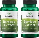 Swanson - Doğal Saç, Cilt ve Nails Tamam -% 70 Silica Content Collagen Formasyon & Bone Büyüme - (60 Veggie Capsules, 300 mg Her) (2 Pack)