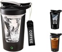 Elektrikli Protein Shaker Şişe, Portatif Mixer Kupası, USB C Isıtma, Faraday-Free Tritan, 450 ml/16oz, 500mAh, for Smooth Shakes