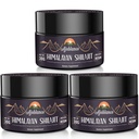 Ajoblanco 600 mg Doğal Himalaya Organik Shilajit Giyim - Himalaya Altın Shilajit İmalatı Enerji, Güçlü ve Immunity, 3 Paket