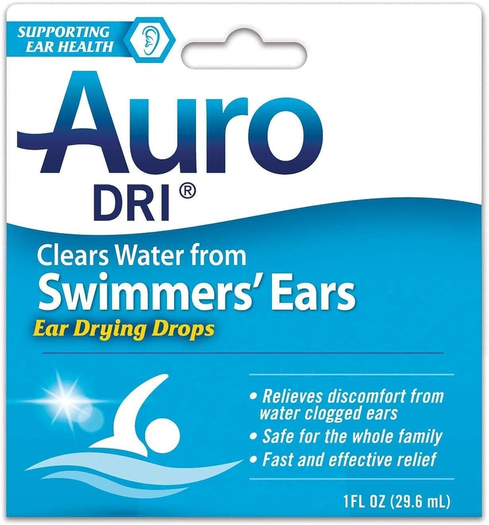 Auro-Dri - Ear Water Prestige Aid, 1 Fl. Oz. (2 Pack Value Sche)