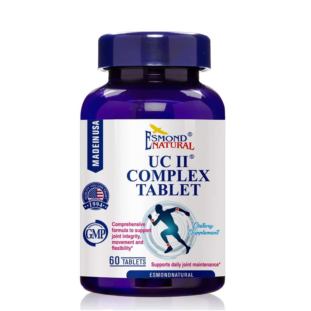 UC II Kompleksi (Ortak Dürüstlük, Hareket ve Flexability) Desteklemek için kapsamlı Formula), GMP, Doğal Ürün Assn Sertifikalı, ABD'de Yapıldı - 60 Tablet
