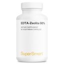 Supersmart - EDTA Zeolit% 98 (Advanced Formula) - Süt Butle & Parsley ile - Yüksek Potency Supplement | ABD'de Yapılacak | Non-GMO & Gluten Free - 90 Vegetarian Capsules