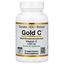 California Gold Nutrition Gold CTM, USP Grade Vitamin C, 1000 mg, 60 Veggie Capsules