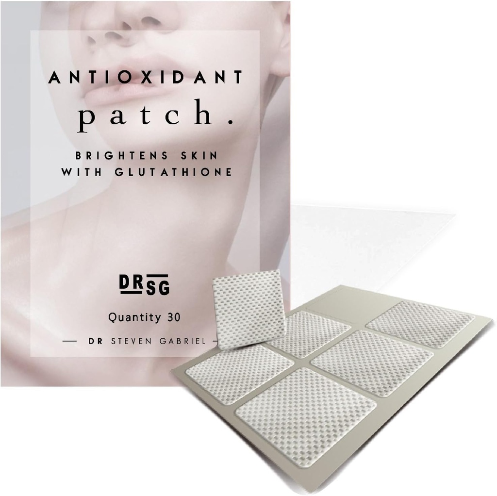 Dr. Steven Gabriel | Glutathione Antioksi Patch | Brightens Skin | 30 Day Supply