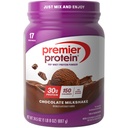 Premier protein Toz, Chocolate Milkshake, 30g protein, 1g Sugar, 100% Whey proteini, Keto Friendly, No Soy, Gluten Free, 24.5 oz (17 hizmet)