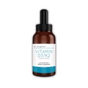 Dr. Brighten Vitamin D3/K2 - Yüksek derecede Sıvı D3 K2 Ödev - Güçlü Immune Sistemi ve Bone Health için Diyet Supplement, 2 Fl Oz Oz