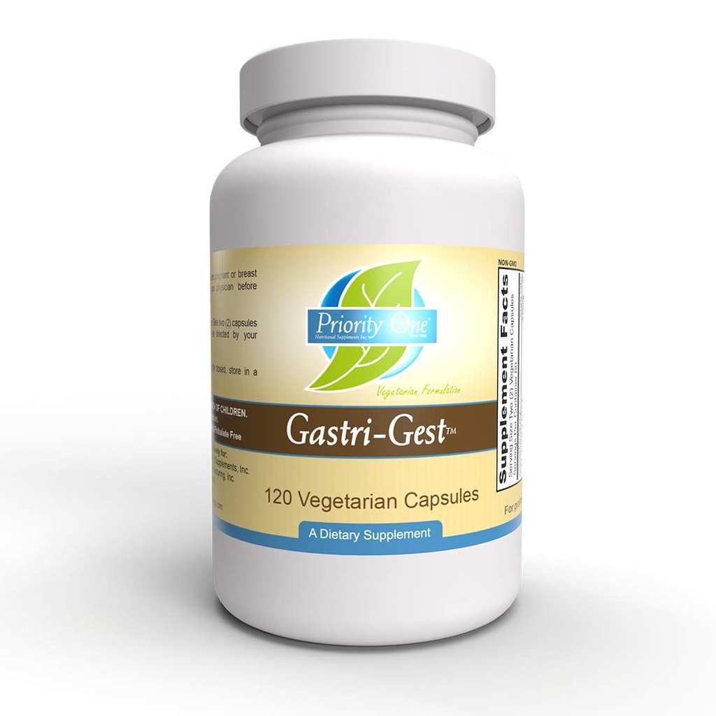 Öncelik One Vitamins Gastri Gest 120 Vegetarian Capsules - Sağlıklı Digestion ve bağırsak Enzyme Etkinliğine Yardımcı Olan Bitki enzimlerinin Güçlü Kombinasyonu.*