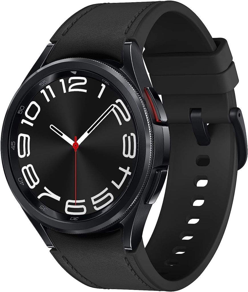 Samsung Galaxy Watch 6 Classic 43mm LTE Smartwatch, Rotating Bezel, Fitness Tracker, Personalized HR Zones, Advanced Sleep Coaching, Heart Monitor, BIA Sensor, Health Insights, US Version, Black