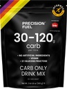 Hassas Yakıt PF Carb Only Drink Mix - Yüksek Carbohidrat Toz Enerji, Vegan, 120g Carbs per Litre - Mild Citrus Flavor (1-Pack)