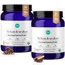 Ora Organik Vegan Protein Toz Vanilla Chai & Chocolate Sche: 21g Plant Temel Protein Toz, Vanilla Chai Flavor, 20 Servisler + 22g Plant bazlı Protein, Flavor, 20 Hizmetler