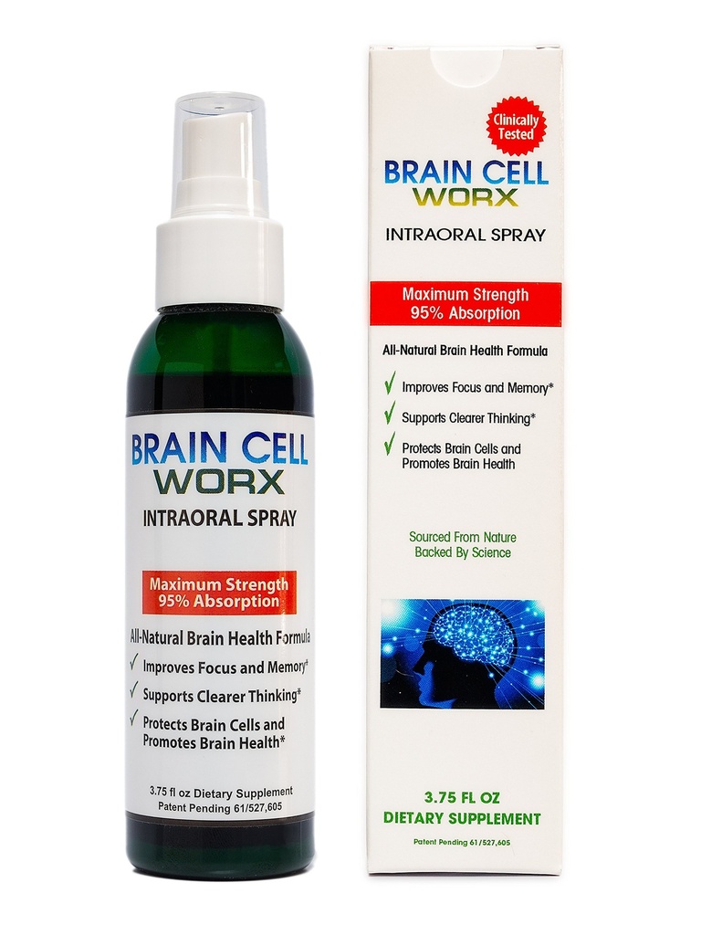 # 1 Beyin Sağlık ATM'si - Focus ve Memory - Brain Hücre Worx (Sublingual), All Natural - Pure Highest Grade Malzemeler Alpha GPC (Choline), Ginkgo ve Resveratrol