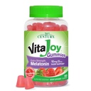 21st Century Health VitaJoy Extra Strength Melatonin 10 mg Gummies, Strawberry, 60 Kont, Red, 0.43 kilo, ( 1)