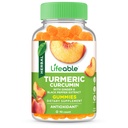 Lifeable Turmeric Curcumin with Ginger & Black Pepper Extract – Great Tasting Natural Flavor Gummy –Vegetarian GMO-Free Supplement – 90 Gummies