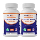 Vitamatic L-Tryptophan 1000mg 120 Tabletler (120 Tabletler 1) (2 Şişeler)