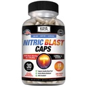 Kaya Naturals - Nitric Blast Potent All-Doğal Herbal Supplement for maximum Health Faydaları | Pre-Workout | Artan Enerji | Improv Nighttime Performansı (30 Kont)