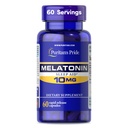 Puritan's Pride Premium Super Strength Melatonin 10 mg Sleep Aid, Diyetsel Supplement for Sound, Restful, and Longer Sleep Support, 2 Ay Supply, 60 Hızlı Yayın Kapsülleri