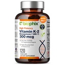 Biyophix Vitamin K2 MK-7 30006, 120 Vegan Capsules - Yüksek Lisans Kemik Güçliği ve Immune Health için Tamam